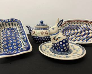 Gorgeous Polish Pottery Pieces