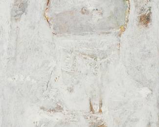 214
Felipe Orlando
(1911-2001, Cuban)
Untitled
Acrylic on wove paper, watermark GVA-RRO
Signed in ink lower right: Orlando. F
Image: 18.75" H x 13.5" W; Sheet: 25.625" H x 20.625" W
Estimate: $300 - $500