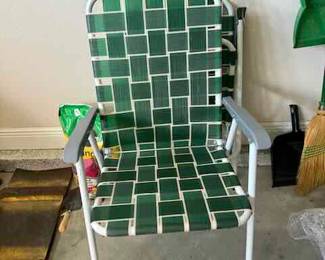 Pair of lawn chairs