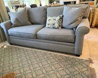 Like New Havertys Blue Sofa