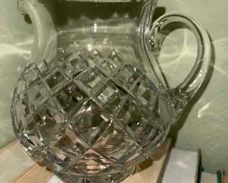 squatty Crystal pitcher 