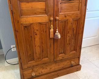 Antique Pine  Cabinet 