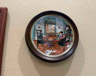 P. Buckley Moss Plate