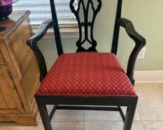 Pair of Chippendale chairs from Highpoint NC 