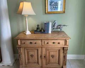 Antique Pine Cabinet