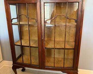 Antique Display Cabinet 