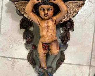 Cherub Sconce 