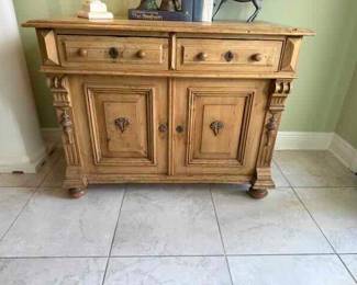 Antique Pine Cabinet