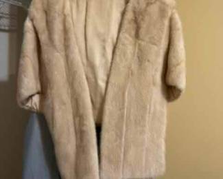 Blonde Mink Stole 