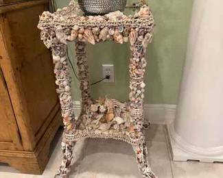 Shell Encrusted table