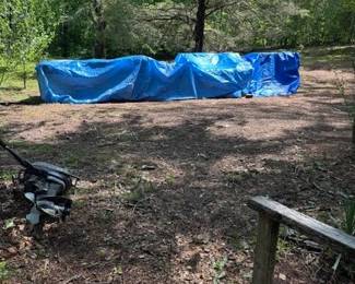 Under this Blue Tarp lies an Awesome "Pickers Paradise!"