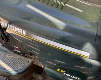 Craftsman LT1000 in running condition