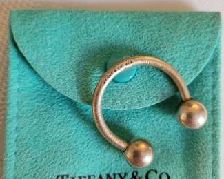 Tiffany Sterling key ring
