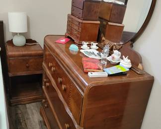 1930's dresser & nightstand