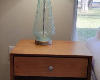 End table & lamp, 1 of 2