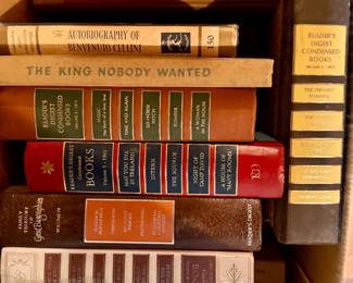 Assorted vintage book