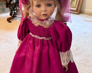 Limited Edition Marie Osmond Porcelain Doll (#06121/17500)