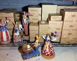 Assorted Jim Shore figurines