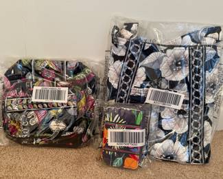 Vera Bradley purse, tote and wallet (NWT)
