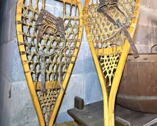Antique Canadian snowshoes