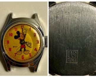 Vintage Mickey Mouse Watch by U.S. Time