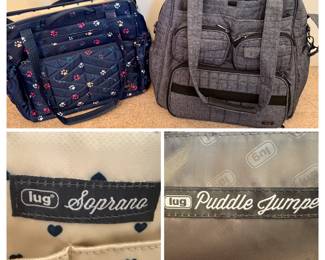 Lug Soprano and Puddle Jumper travel bags