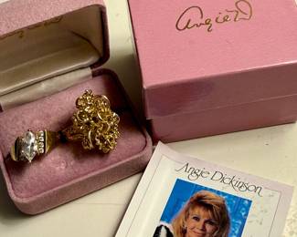 Angie Dickinson Jewelry Collection Rings