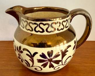Wade Heath Copper Luster Creamer Pitcher