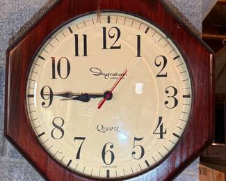 Ingraham Quartz wall clock