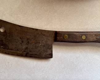 Foster Bros. Solid Steel cleaver