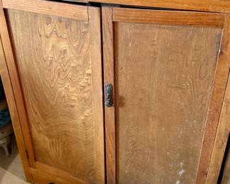 Antique buffet cabinet