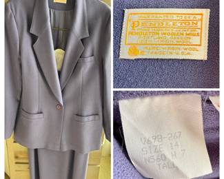 Grey Pendleton Ladies Suit