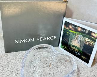 Simon Pearce Highgate Heart-Shaped Dish