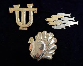 Assorted Novelty Brooches