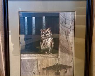 Signed Print "Chairman Of The Board" by Artist Ralph McDonald