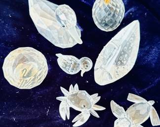 Swarovski Style Crystal Figurines