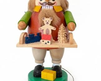 KWO Old World Christmas E.M. Merck Collection Toy Seller Nutcracker