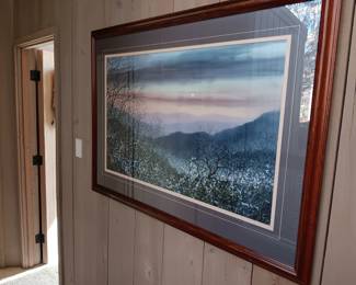 ORIGINAL Robert A. Tino Artwork, Framed/Matted