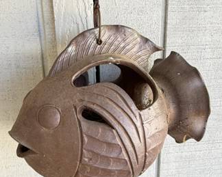 Fish Shaped Garden Art