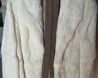 Rabbit Fur Jacket by "The Tall Gallery"