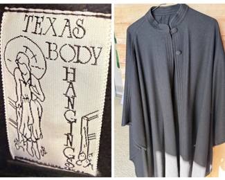 "Texas Body Hangings" Ladies Cape Coat