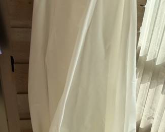 White Floor-Length Underskirt