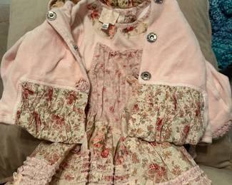 Vintage baby and toddler clothing 