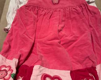 Vintage baby and toddler clothing 