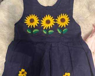 Vintage baby and toddler clothing 