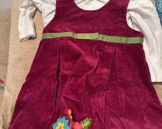 Vintage baby and toddler clothing 
