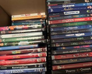 Disney and other DVD’s 