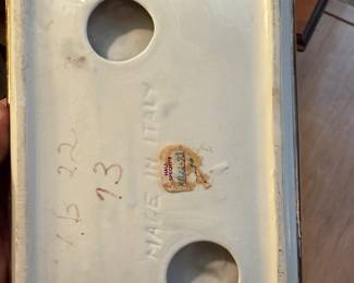 Capodimonte vintage ashtray