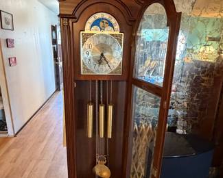 Pearl brand grandfather clock