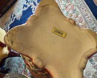 vintage Italian Capodimonte porcelain urn or vase